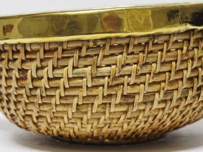 Cestino Legno e Ottone - immagine 4