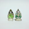 Statuette in Argento Ganesh e Vishnu